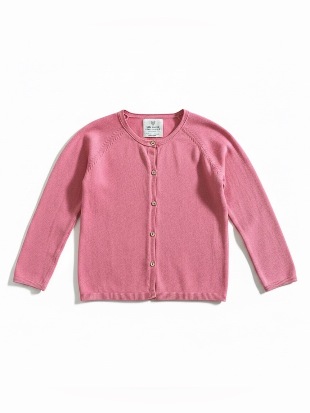 Zara Girls Pink Button Front Cardigan Sweater Summer Collection 5-6 Years